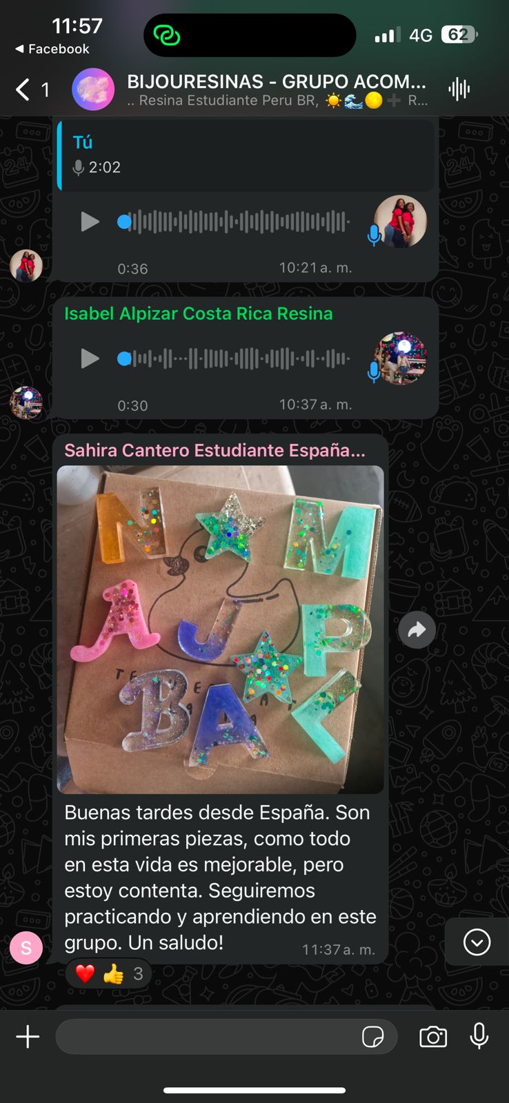 Testimonio estudiante Resina 3